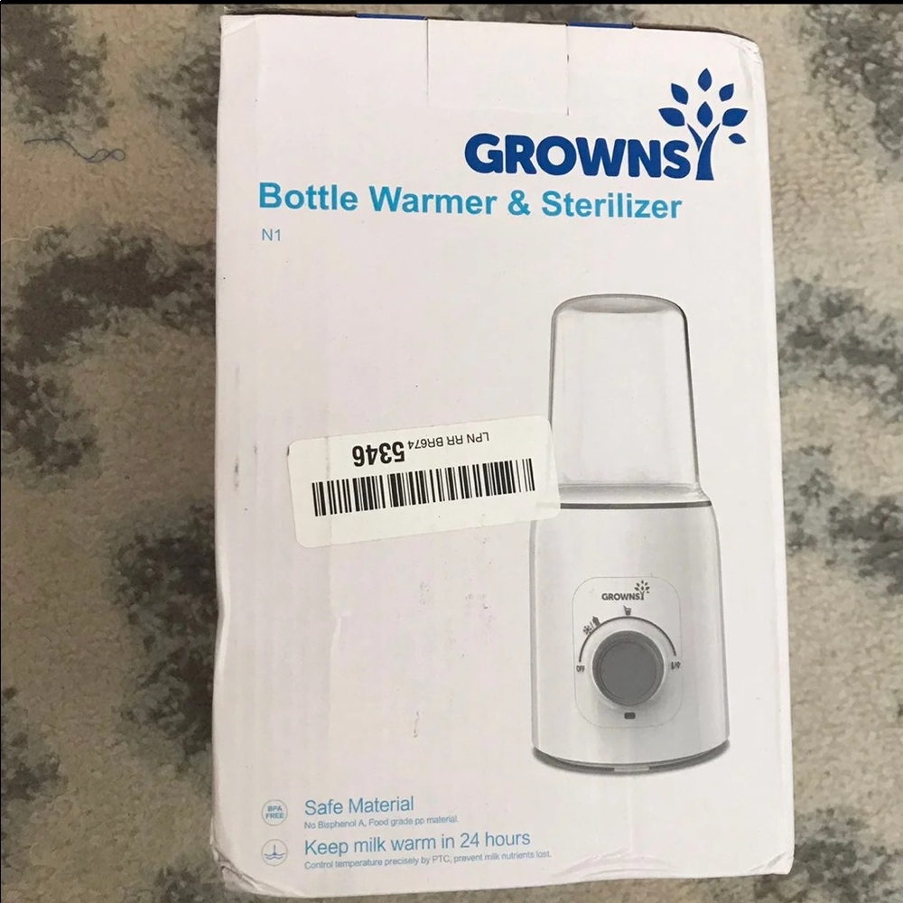 Grownsy Baby Bottle Warmer And Sterilizer